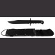 15" Night Fighter Hunting Knife