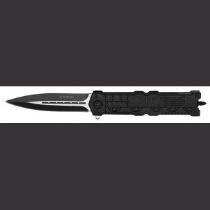 5" Black Spring Assist Knife