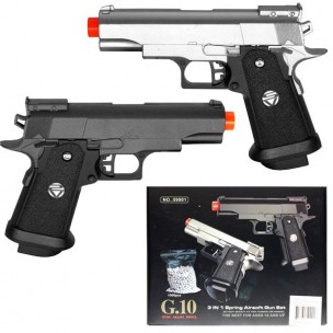 G-10 Metal Pistol Twin Pack